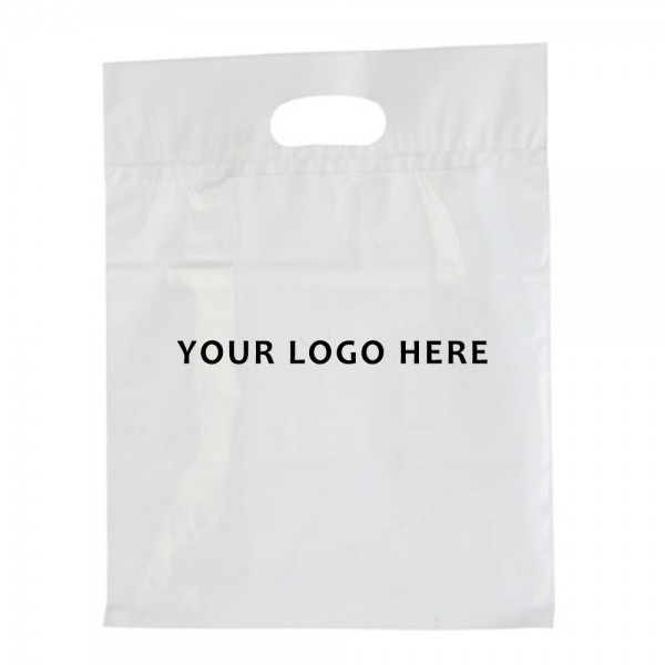 Die Cut Plastic Handle Bag